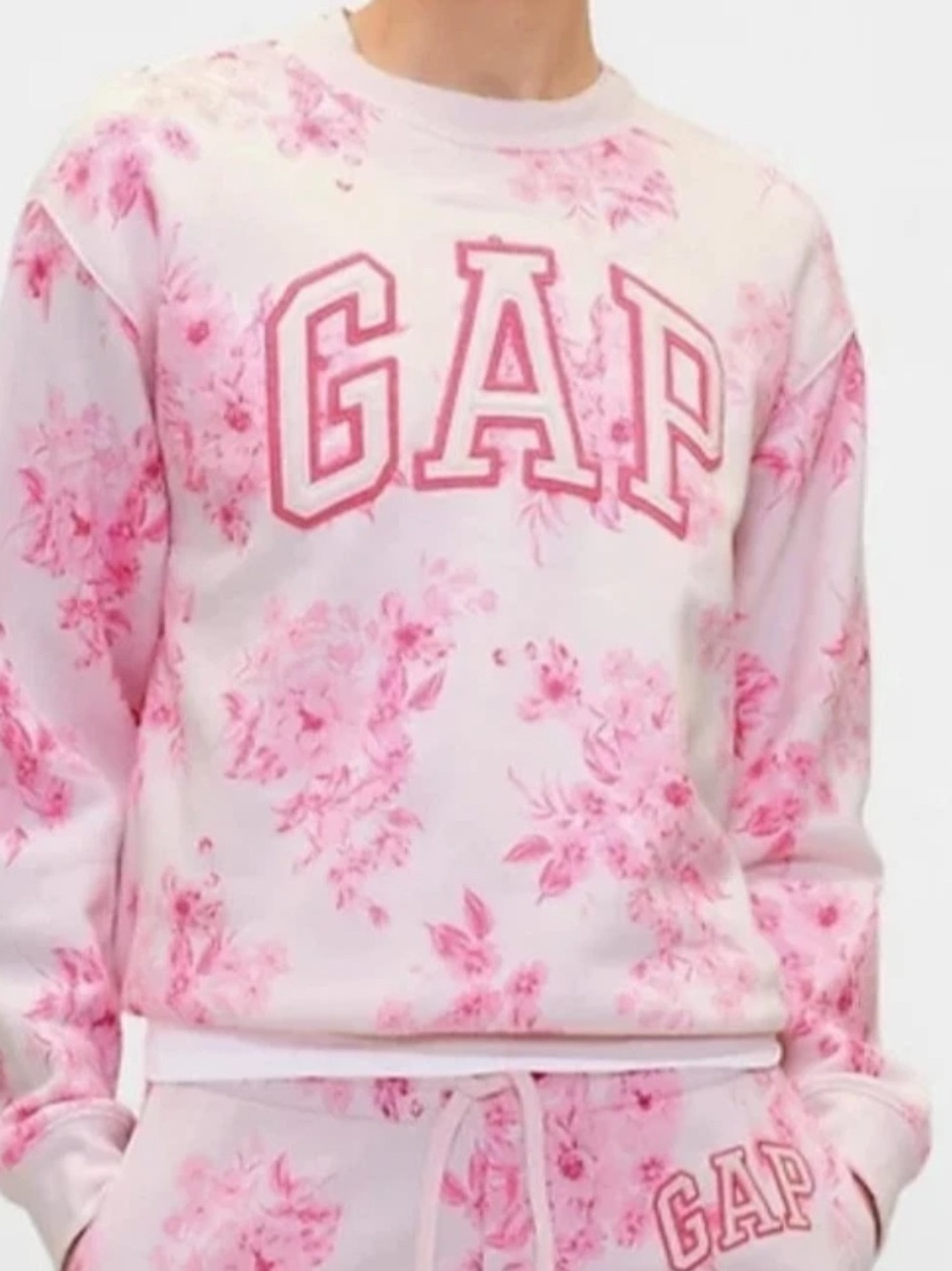 GAP floral sweatshirt